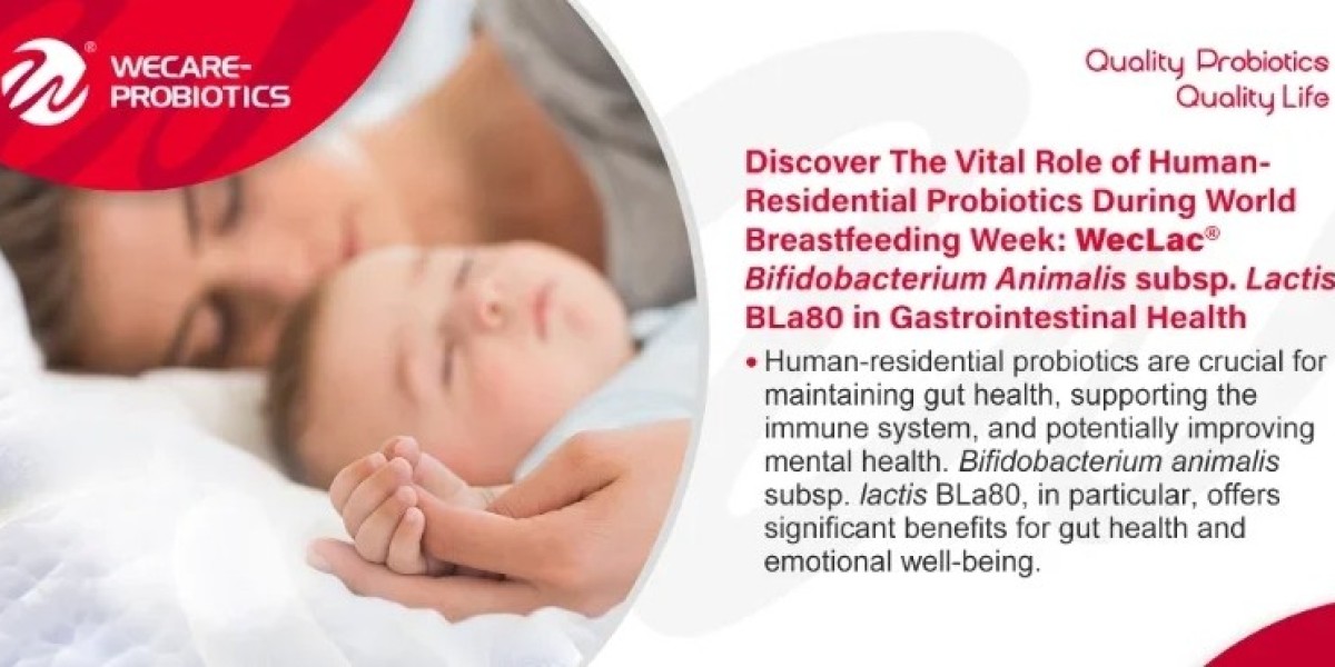 Discover The Vital Role of Human-Residential Probiotics During World Breastfeeding Week: Bifidobacterium Animalis subsp.