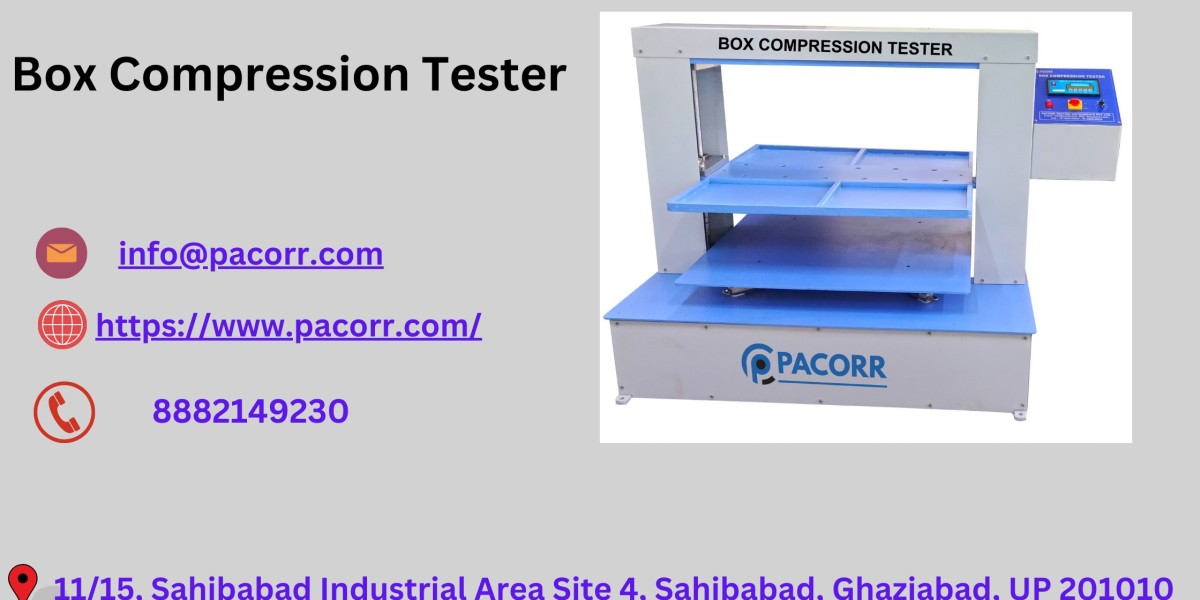 Pacorr’s Box Compression Tester: A Vital Instrument for Ensuring Packaging Strength in E-Commerce